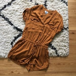 Burnt Orange Old Navy Romper Size Small